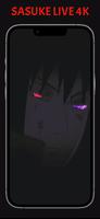 Sasuke Uchiha Live Wallpaper capture d'écran 2