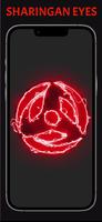 برنامه‌نما Sharingan Eyes Live Wallpaper عکس از صفحه