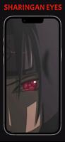 برنامه‌نما Sharingan Eyes Live Wallpaper عکس از صفحه