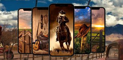 Western Walpaper Plakat