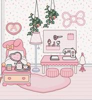 Toca Boca Pink Room Ideas imagem de tela 1