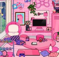 Toca Boca Pink Room Ideas imagem de tela 3