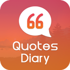 Quote Diary - Image Quote, Text Quote, Quote Maker icône