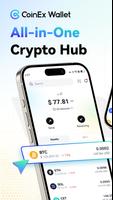 CoinEx Wallet الملصق