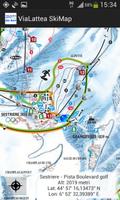 ViaLattea SkiMap poster