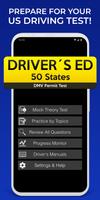 Drivers Ed: Examen de manejo Poster