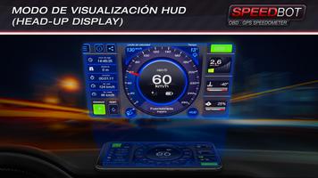 برنامه‌نما Speedbot. Velocímetro GPS/OBD2 عکس از صفحه