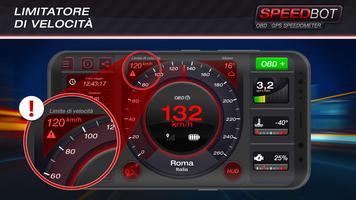 1 Schermata Speedbot. Tachimetro GPS/OBD2