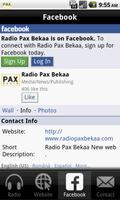 Radio Pax Bekaa capture d'écran 2