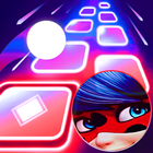 Ladybug Tiles Hop Music Game-icoon