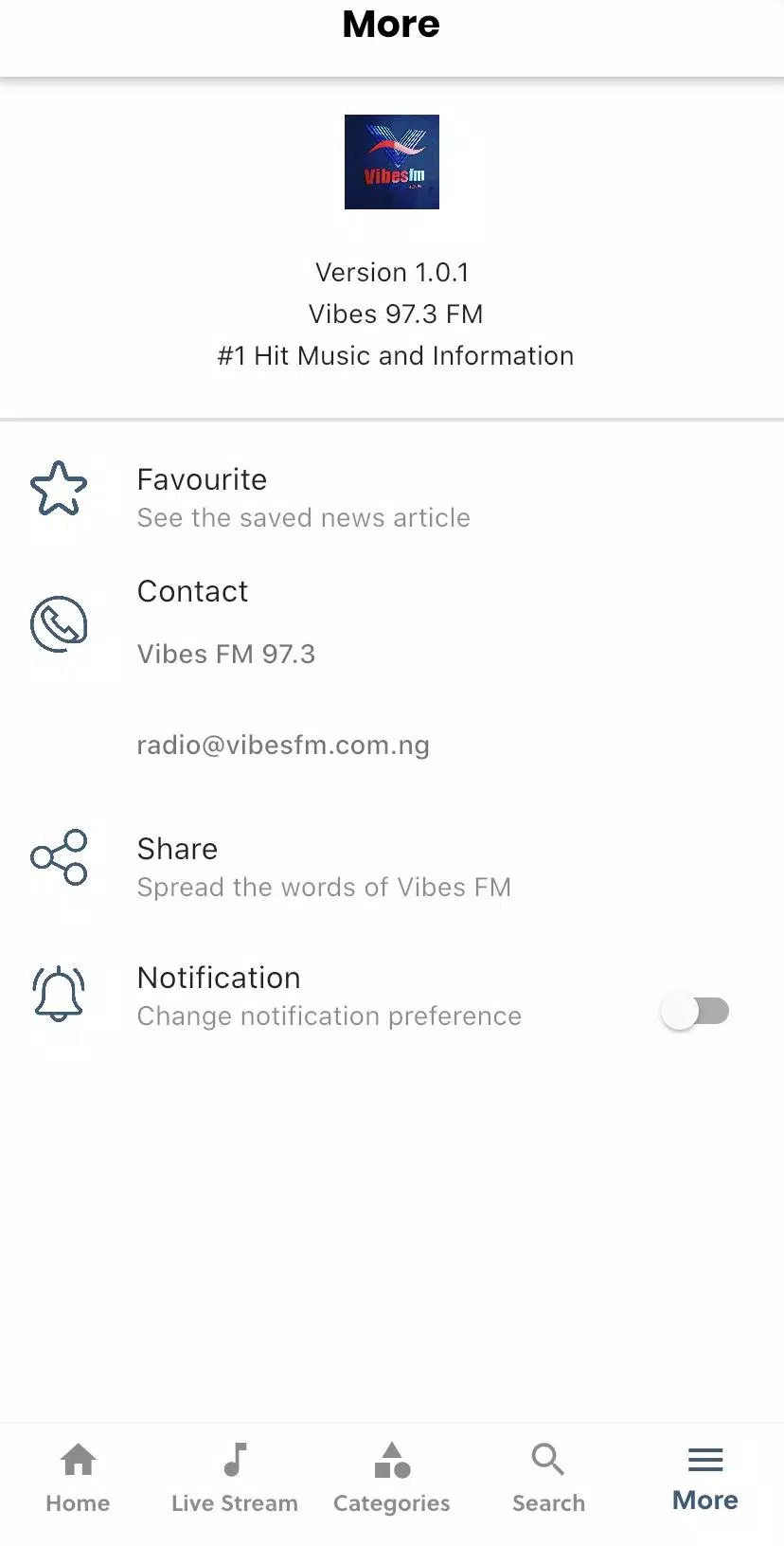 Vibes FM 97.3 Benin APK for Android Download