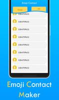 Emoji Contact: Emoji Contact Editor 2020 captura de pantalla 2