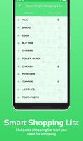 Shopping List -Smart Simple Shopping List capture d'écran 3