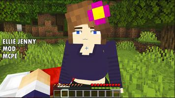 JENNY ELLIE Mod For Minecraft poster