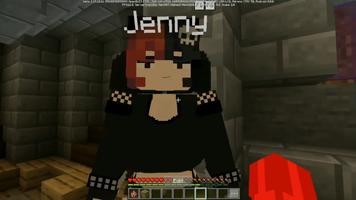 Ellie Jenny Mod Minecraft PE скриншот 1
