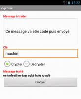 Vigenere capture d'écran 3