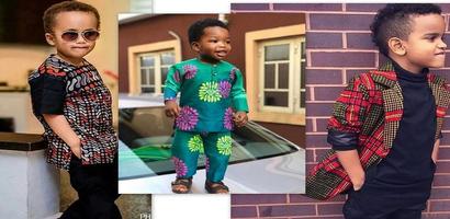 African Kids Fashion - Boys ポスター