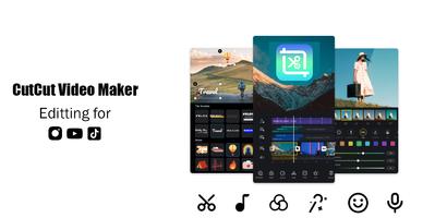 CutCut Video Maker - Editor تصوير الشاشة 1