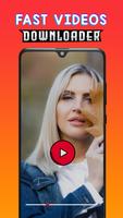 Free Vid: Fast Video Downloader with HD Status Cartaz