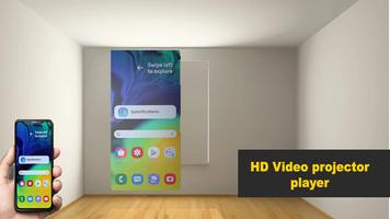 Video Projector Big Screen Video Player Affiche
