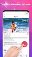 Video Downloader & Video Saver capture d'écran 1