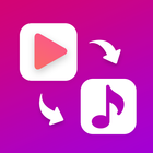 convertidor de video a mp3 icono