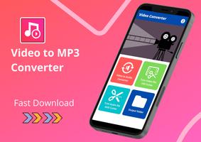 Video to MP3 Audio Converter Affiche