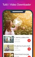 1 Schermata Tutti i video downloader