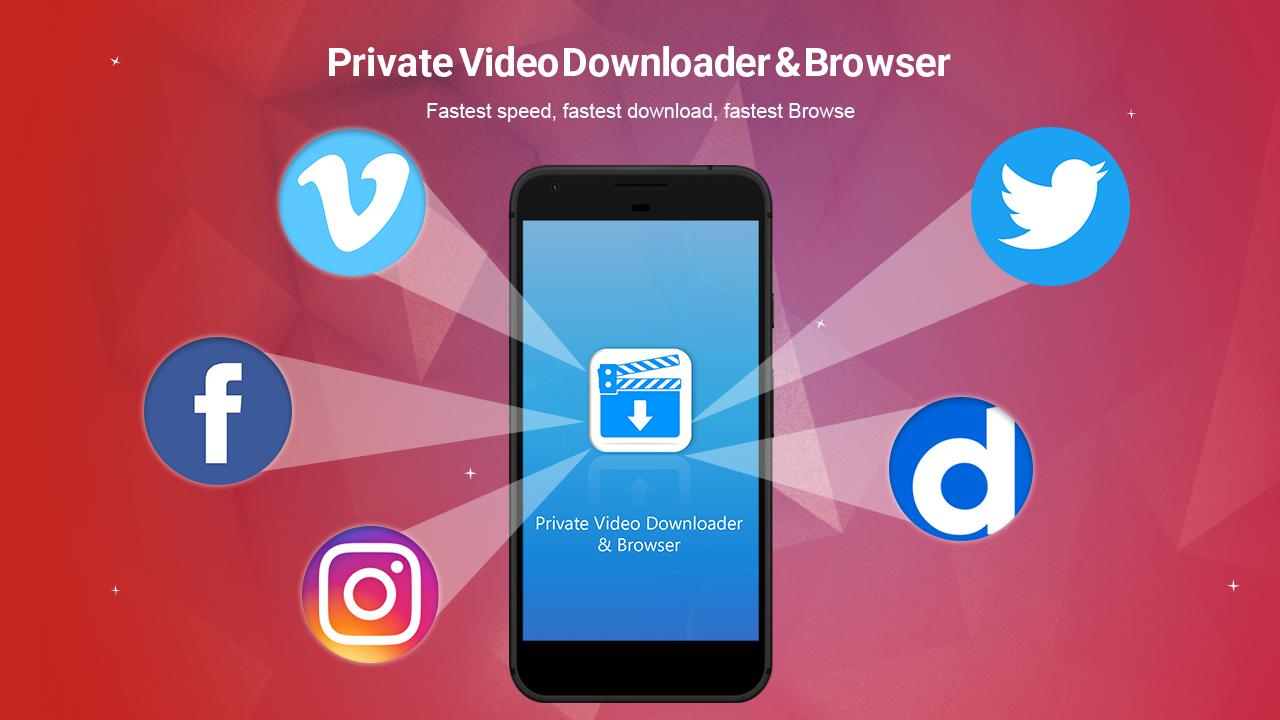 Private Video downloader. Private Video. Via browser APK.