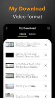 Video downloader - Download fo syot layar 1