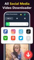 Video Downloader For All پوسٹر