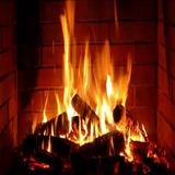 Real Fireplace Full HD, Sound  icône