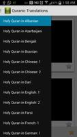 Quranic Translations capture d'écran 1