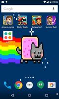 Nyan Cat Live Wallpaper capture d'écran 2