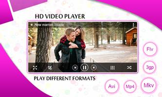 Pemutar Video semua format HD syot layar 3