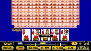 Hundred Play Draw Video Poker 스크린샷 1