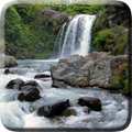 Air terjun wallpaper hidup