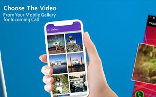 Video Ringtone for Incoming Call Screen, Themes capture d'écran 1