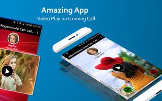 Video Ringtone for Incoming Call Screen, Themes capture d'écran 2