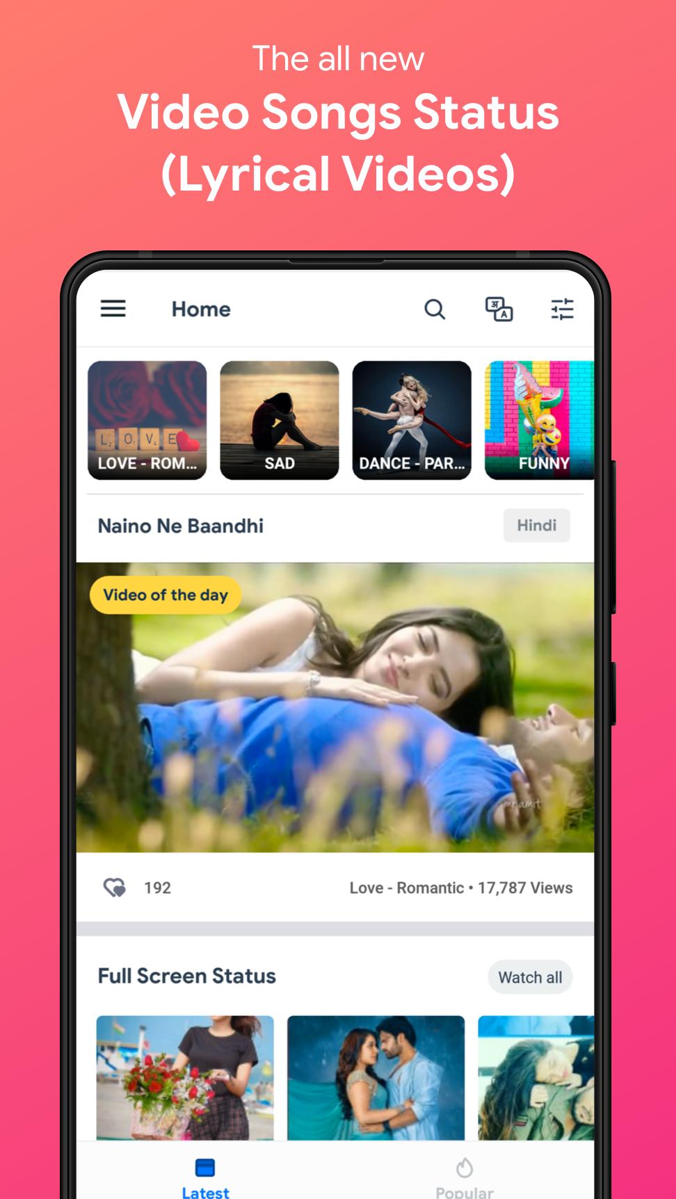 Video Songs Status (Lyrical Videos) - VidJoy APK pour Android Télécharger Video Songs Status (Lyrical Videos) - VidJoy APK pour Android Télécharger