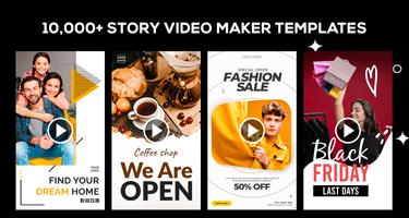 Story Maker Video: Animated video story editor Affiche