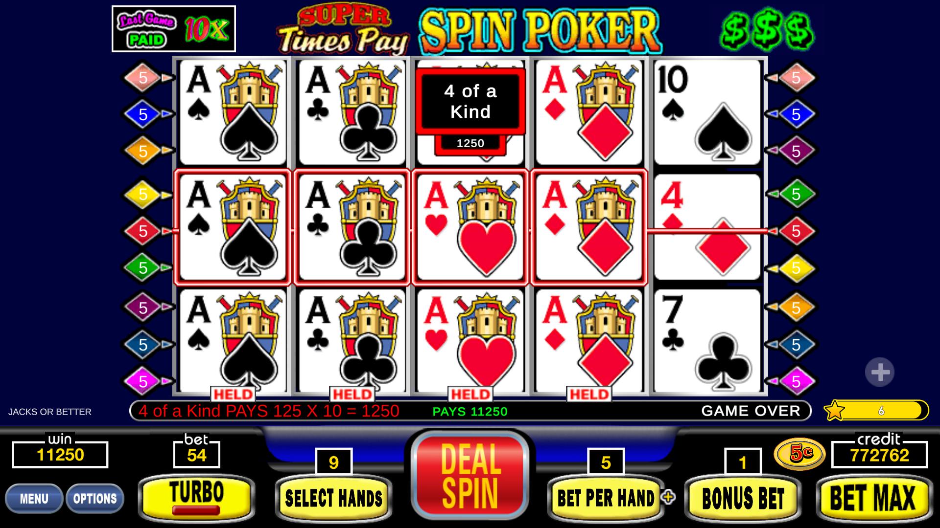 Poker star slots