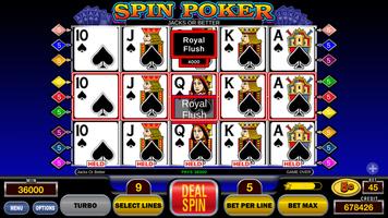 Spin Poker™ Casino Video Slots capture d'écran 3