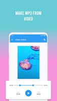 Video to MP3 & Ringtone Maker capture d'écran 2