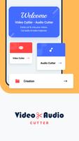 Video Cutter, Cropper, Audio C پوسٹر