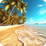 Beach Video Live Wallpaper simgesi