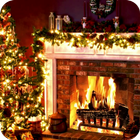 Christmas Fireplace آئیکن