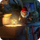 Gnome de Noël Fond décran anim icône