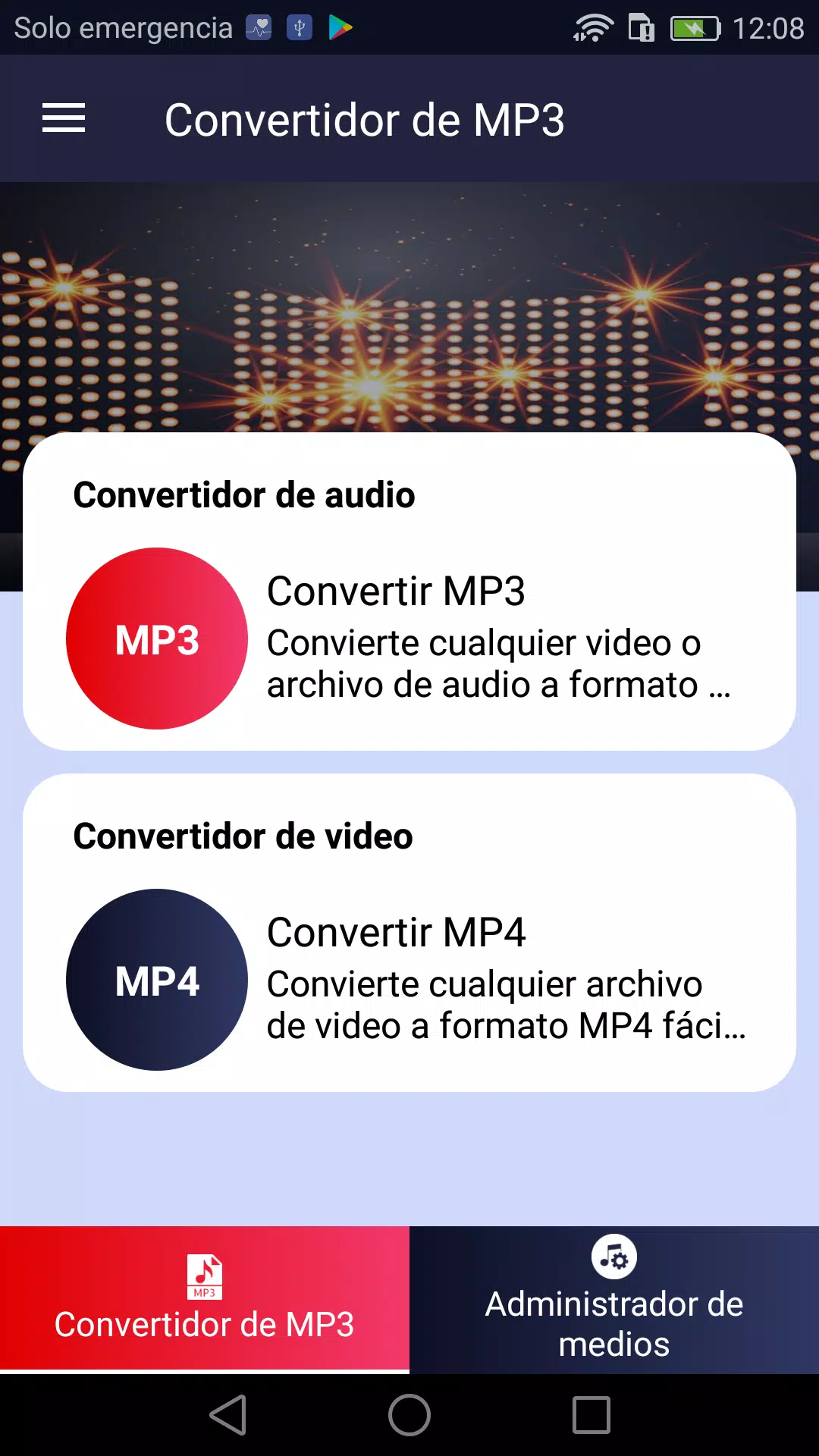 Descarga de APK de Convertidor de Video a MP3 para Android