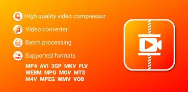 ビデオサイズコンプレッサーを圧縮します MP4 MPEG
